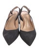 Gianvito Rossi Suede Slingback Pumps