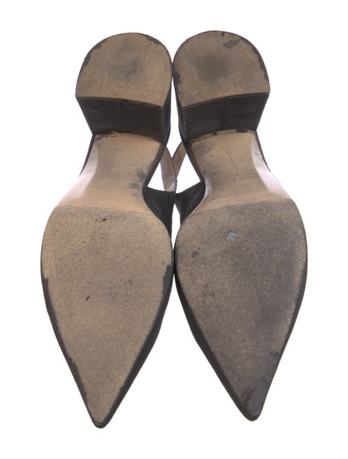 Gianvito Rossi Suede Slingback Pumps