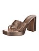 Gianvito Rossi Leather Slides