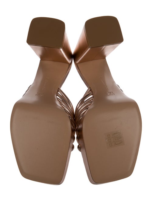 Gianvito Rossi Leather Slides