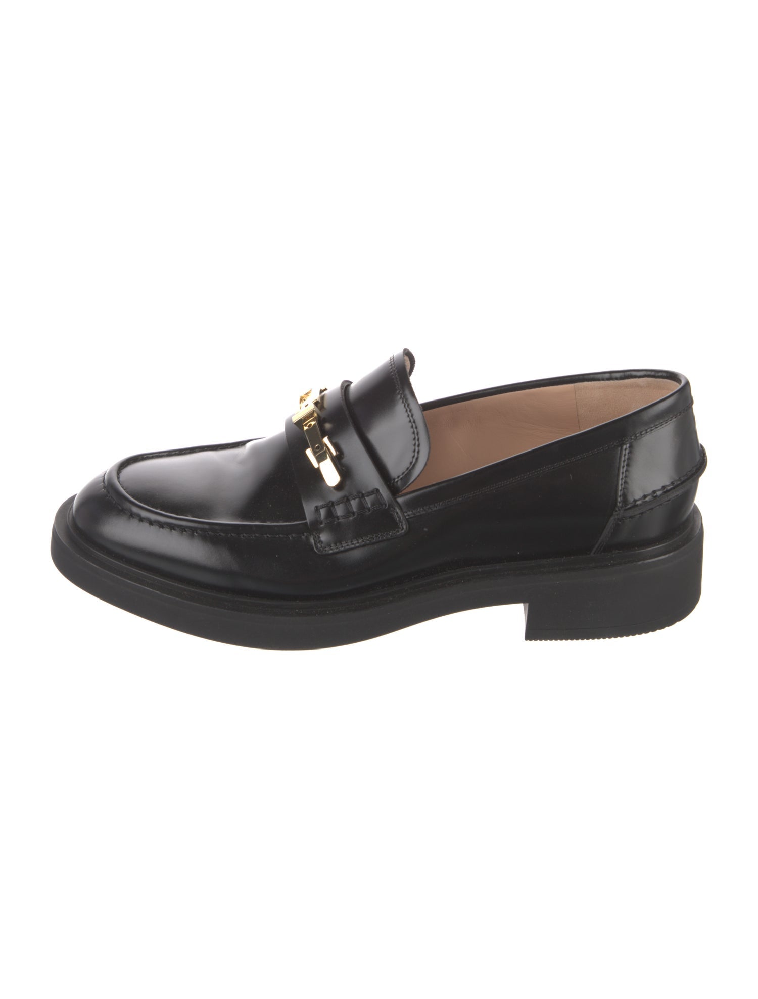 Gianvito Rossi Leather Loafers