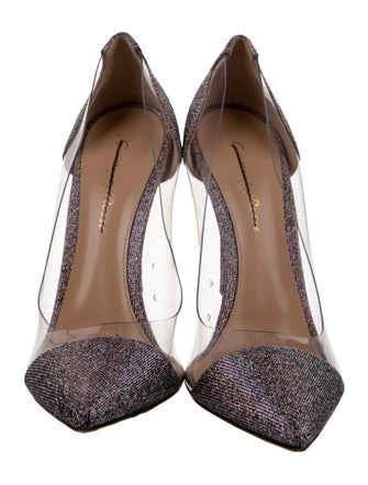 Gianvito Rossi PVC Slingback Pumps