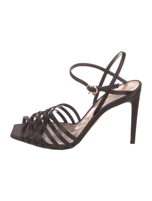 Gianvito Rossi Satin Sandals