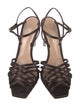 Gianvito Rossi Satin Sandals