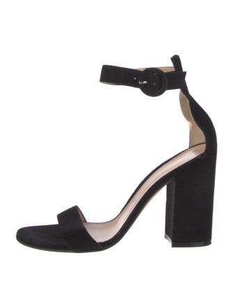 Gianvito Rossi Suede Sandals