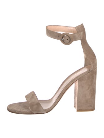 Gianvito Rossi Suede Sandals
