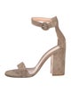 Gianvito Rossi Suede Sandals