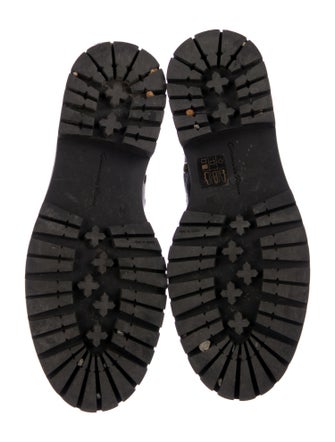 Gianvito Rossi Leather Studded Accents Chelsea Boots