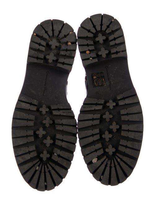 Gianvito Rossi Leather Studded Accents Chelsea Boots