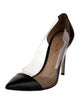 Gianvito Rossi PVC D'Orsay Pumps