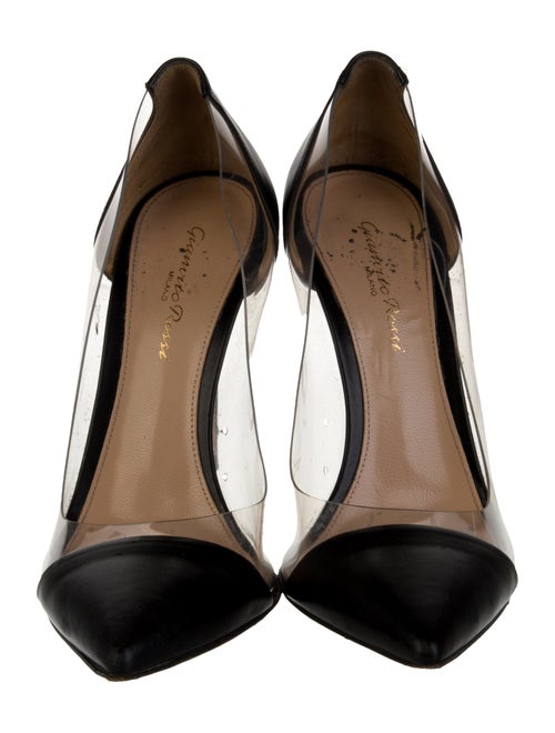 Gianvito Rossi PVC D'Orsay Pumps
