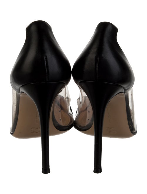 Gianvito Rossi PVC D'Orsay Pumps