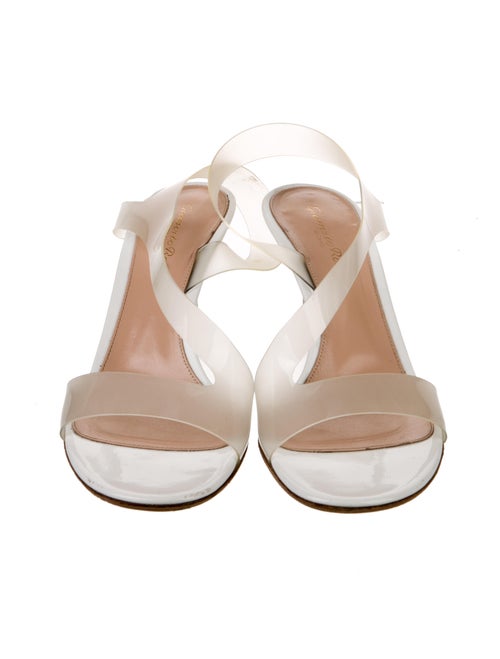 Gianvito Rossi PVC Slingback Sandals