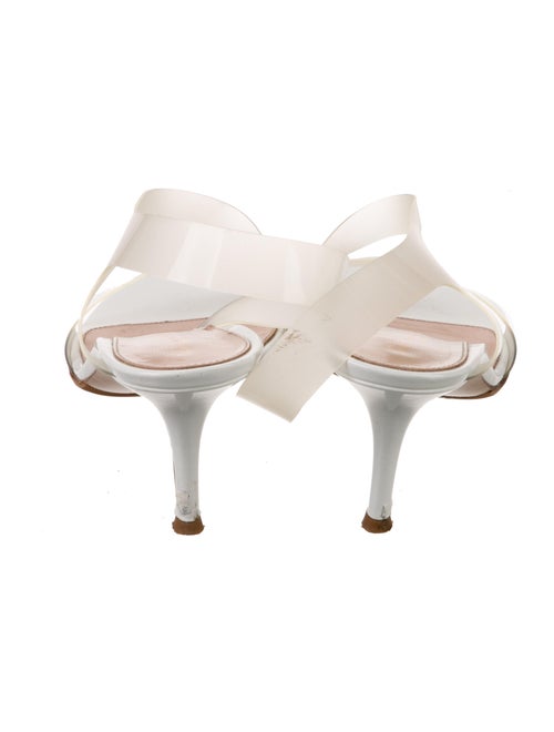Gianvito Rossi PVC Slingback Sandals