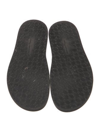 Gianvito Rossi Leather Flip Flops