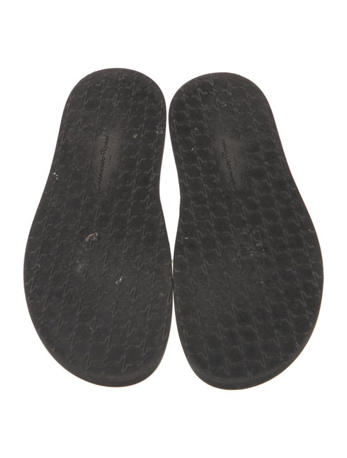 Gianvito Rossi Leather Flip Flops