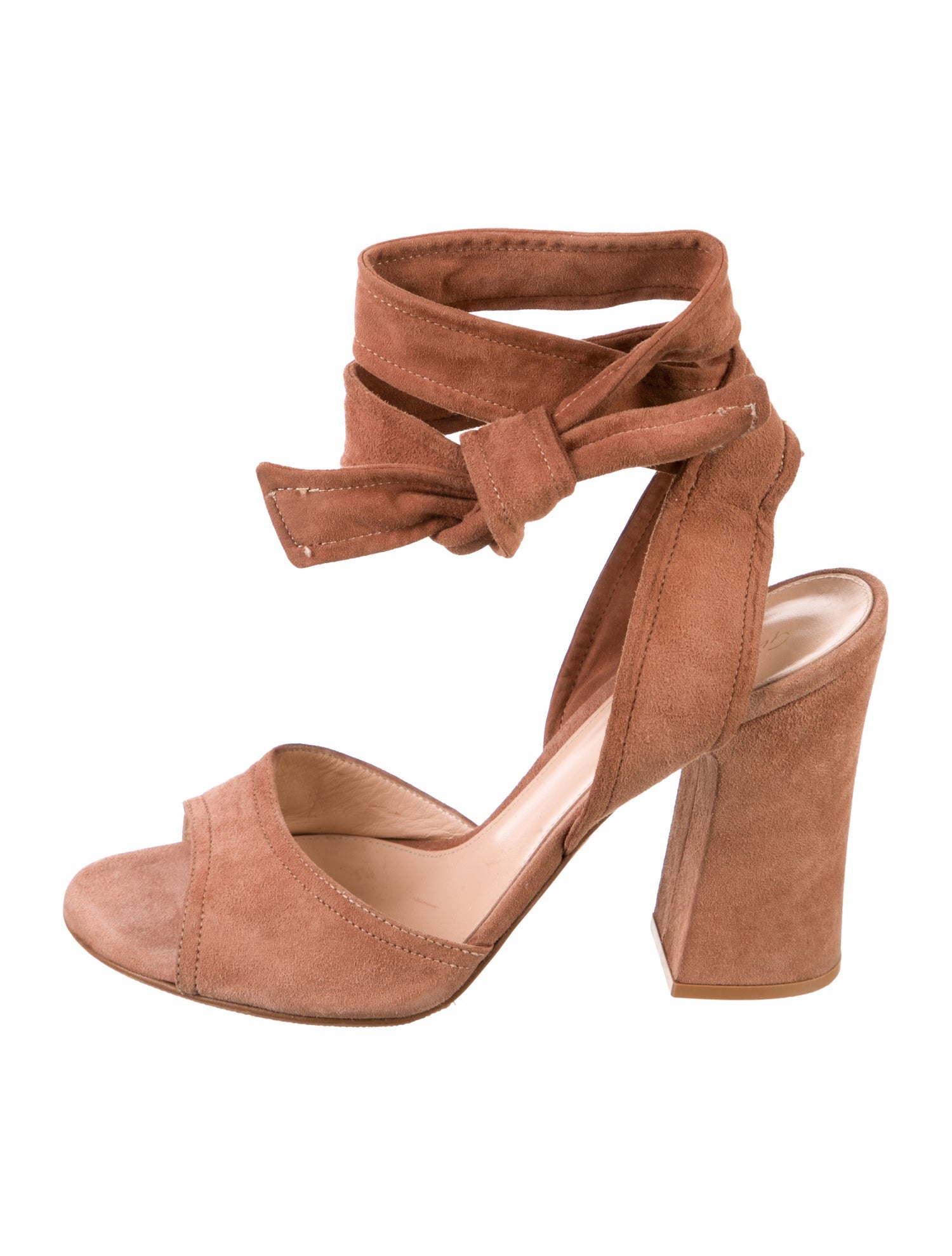Gianvito Rossi Suede Sandals