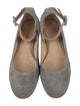 Gianvito Rossi Suede Flats