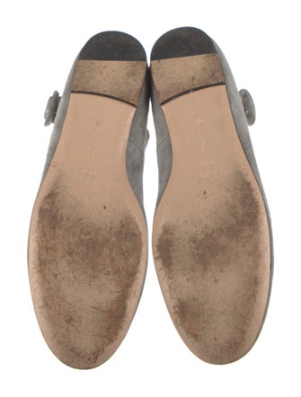 Gianvito Rossi Suede Flats