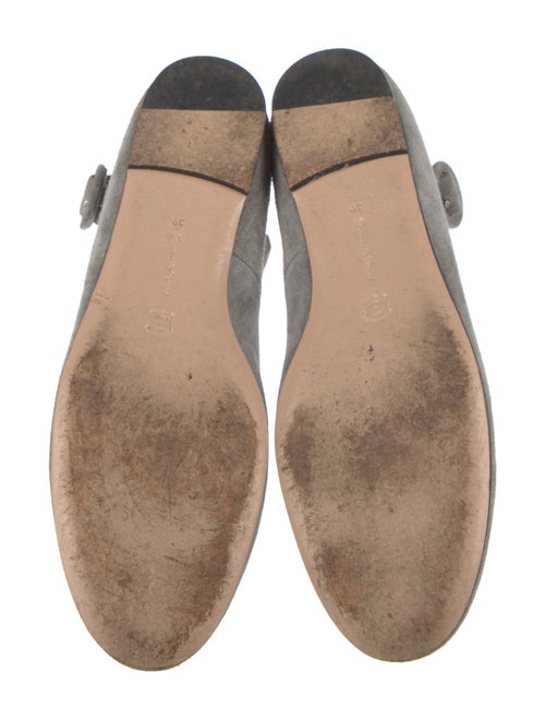 Gianvito Rossi Suede Flats