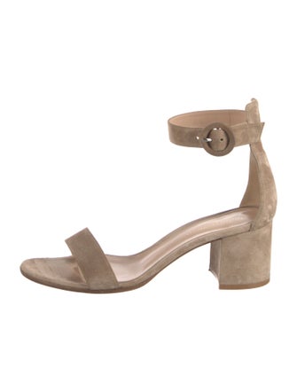 Gianvito Rossi Suede Sandals