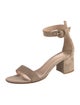 Gianvito Rossi Suede Sandals