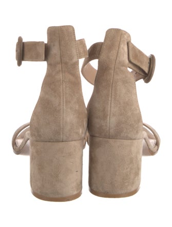 Gianvito Rossi Suede Sandals