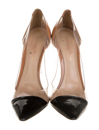 Gianvito Rossi Patent Leather D'Orsay Pumps