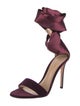 Gianvito Rossi Velvet Sandals
