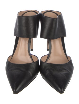 Gianvito Rossi Leather Mules