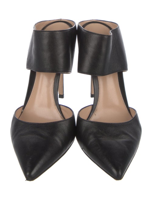 Gianvito Rossi Leather Mules