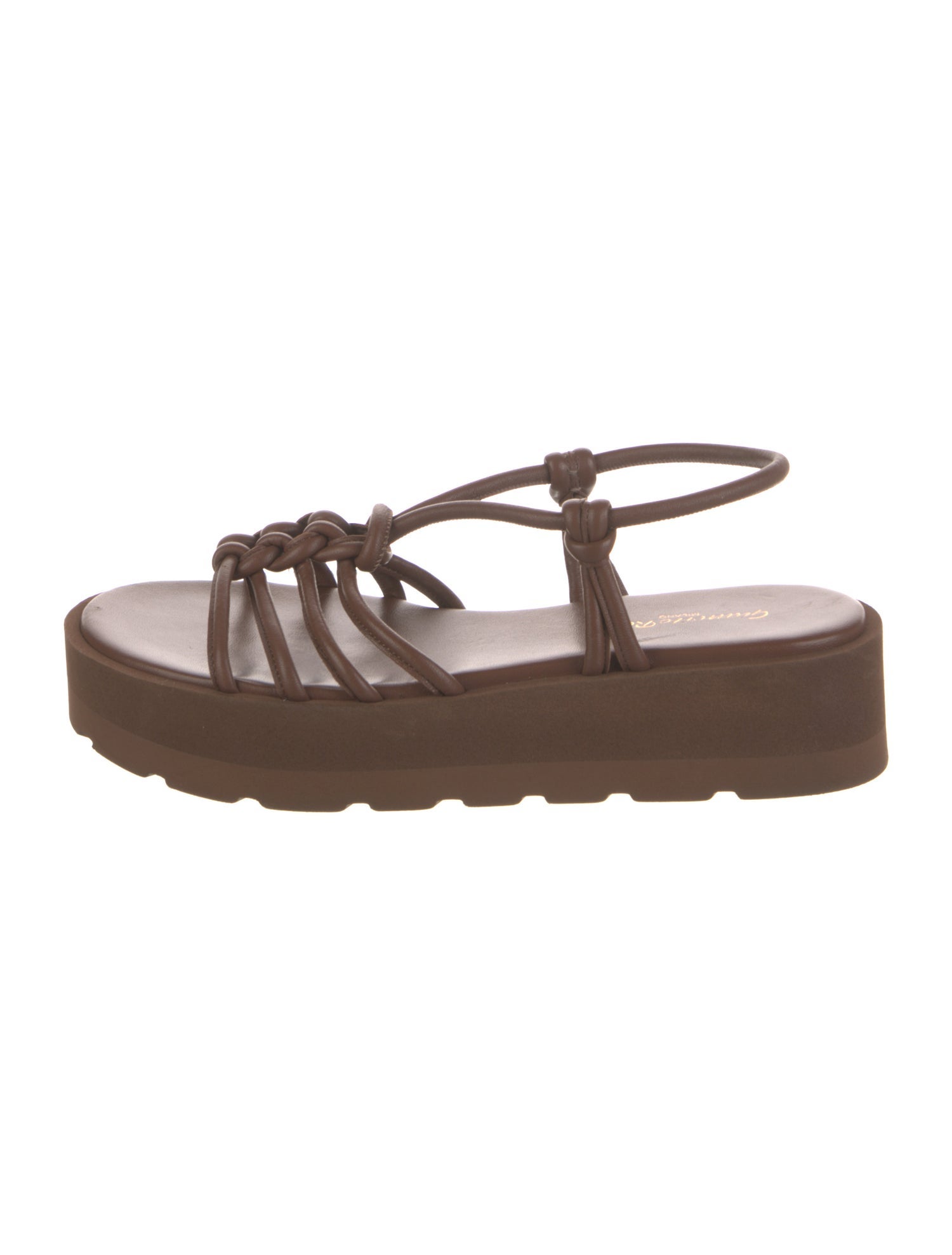 Gianvito Rossi Leather Gladiator Sandals