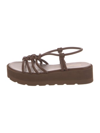 Gianvito Rossi Leather Gladiator Sandals