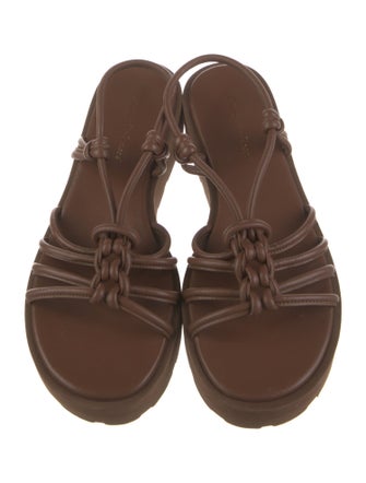 Gianvito Rossi Leather Gladiator Sandals