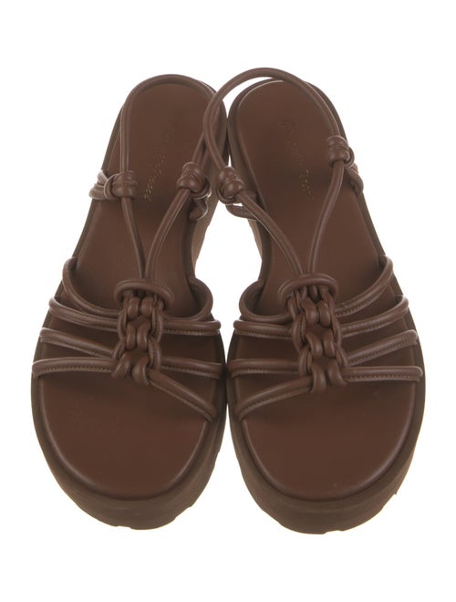 Gianvito Rossi Leather Gladiator Sandals