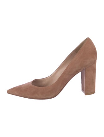 Gianvito Rossi Suede Pumps