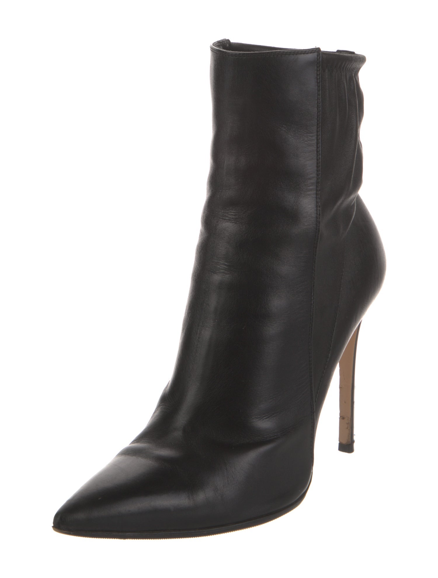 Gianvito Rossi Leather Sock Boots