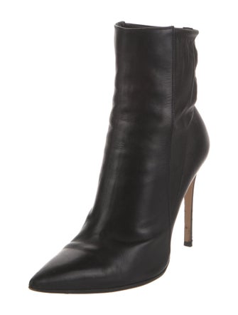 Gianvito Rossi Leather Sock Boots