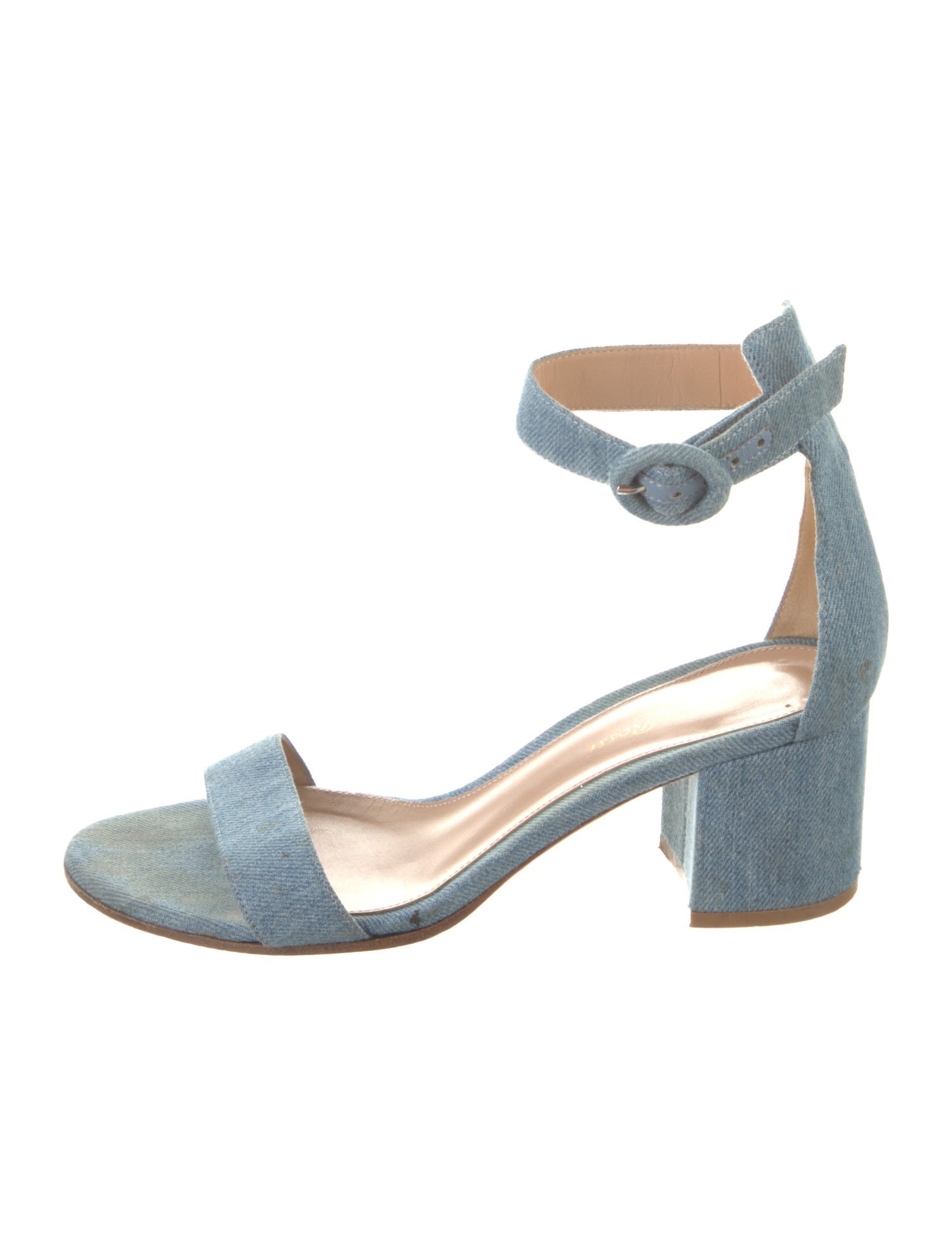 Gianvito Rossi Denim Sandals