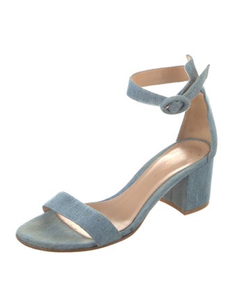 Gianvito Rossi Denim Sandals