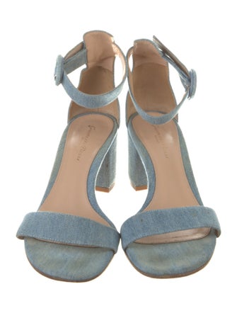 Gianvito Rossi Denim Sandals