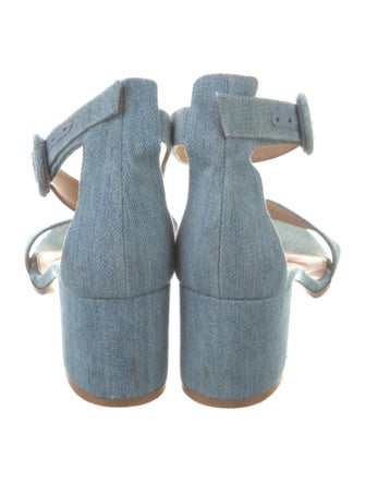Gianvito Rossi Denim Sandals