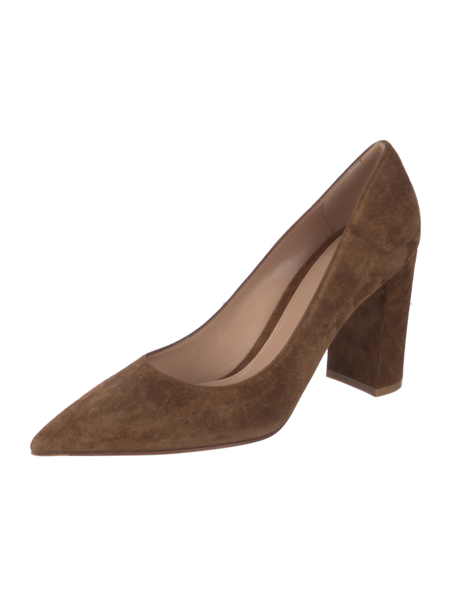 Gianvito Rossi Suede Pumps w/ Tags