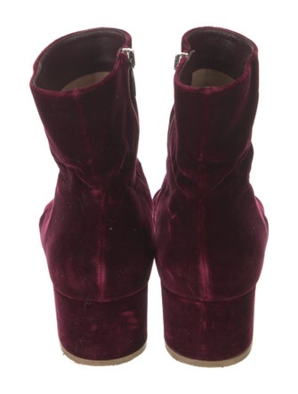 Gianvito Rossi Velvet Boots