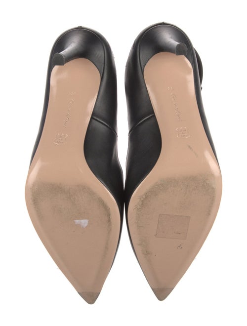 Gianvito Rossi Leather Slingback Pumps