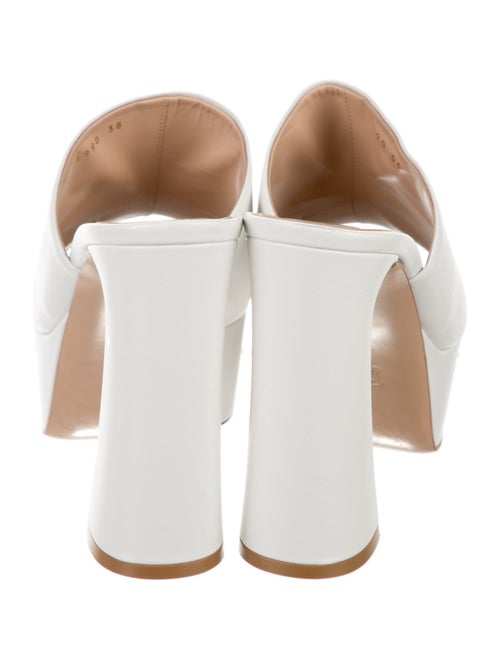Gianvito Rossi Leather Slides