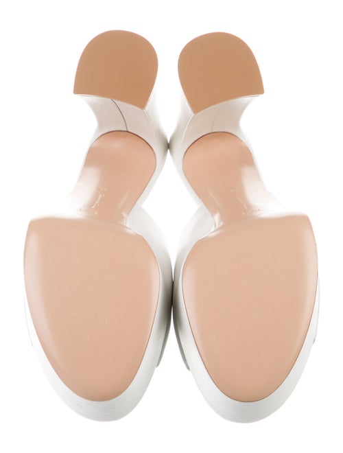 Gianvito Rossi Leather Slides