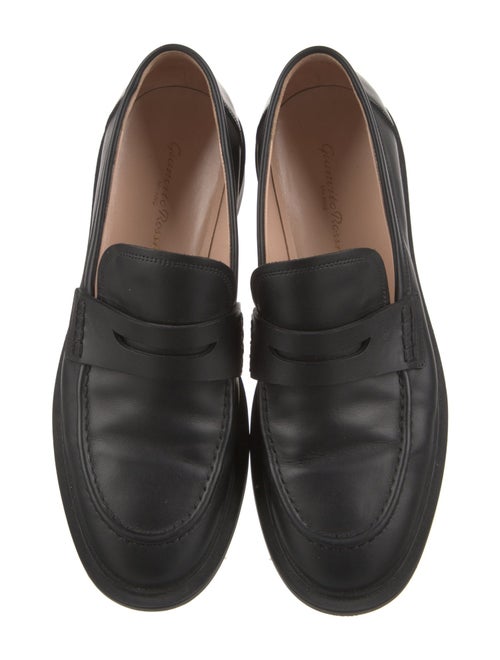 Gianvito Rossi Leather Loafers