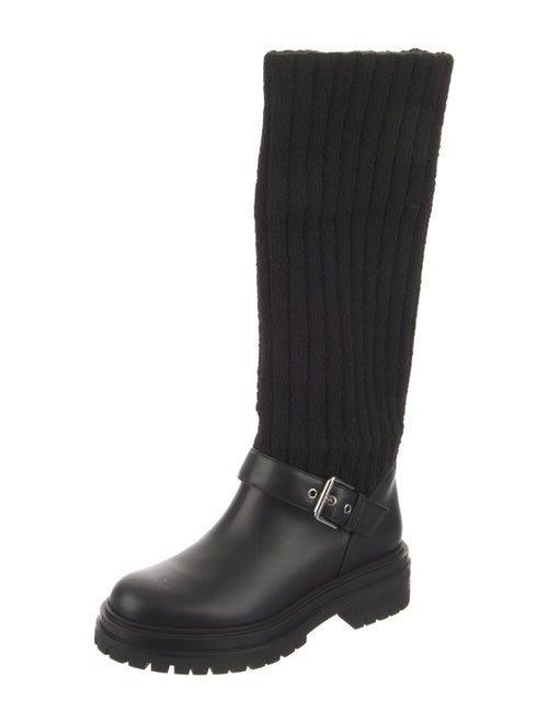 Gianvito Rossi Leather Rain Boots