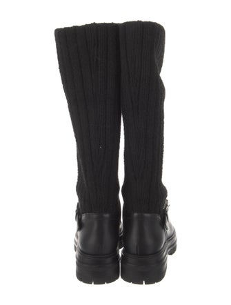 Gianvito Rossi Leather Rain Boots